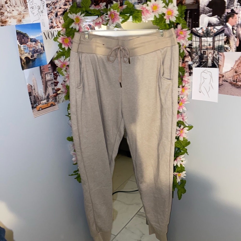 Tan sweats